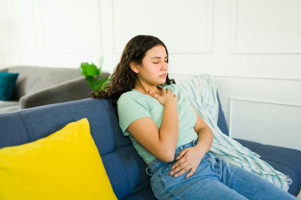 a-teen-girl-practicing-breathing